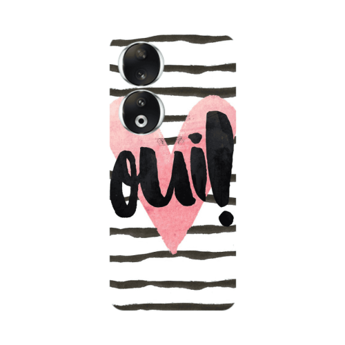 Honor 90 5G Girl boss qoui Transparent Silicone TPU Θήκη