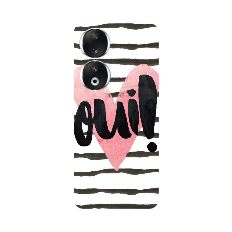 Honor 90 5G Girl boss qoui Transparent Silicone TPU Θήκη