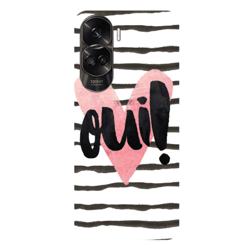 Honor 90 Lite 5G Girl boss qoui Transparent Silicone TPU Θήκη