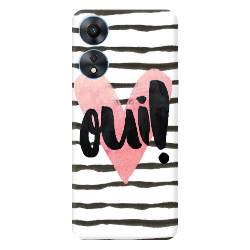 Oppo A 98 Girl boss qoui Transparent Silicone TPU Θήκη