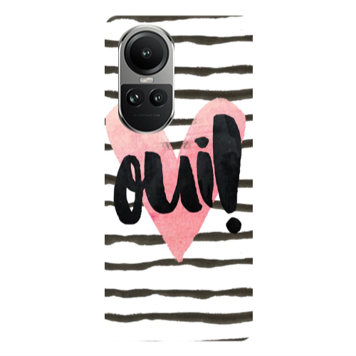 Oppo Reno10 5G Girl boss qoui Transparent Silicone TPU Θήκη