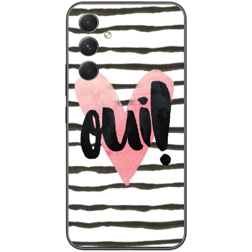 Samsung Galaxy A25 Girl boss qoui Transparent Silicone TPU Θήκη