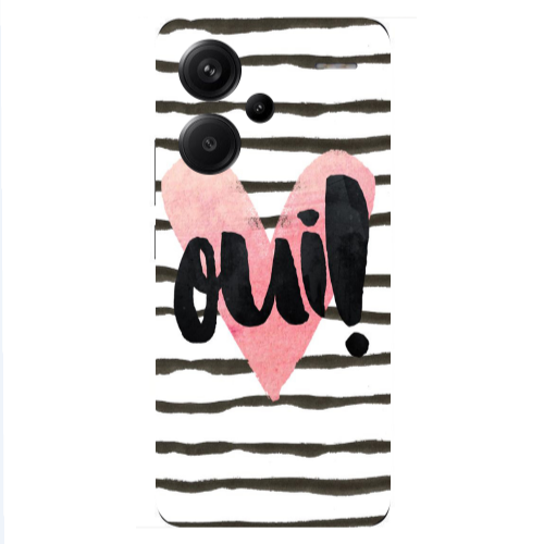 Xiaomi Redmi Note 13 Pro+ 5G  Girl boss qoui Transparent Silicone TPU Θήκη