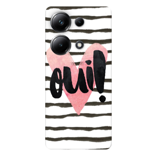 Xiaomi Poco M6 Pro 4G Girl boss qoui Transparent Silicone TPU Θήκη