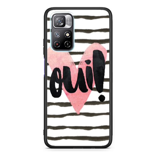 Xiaomi Poco M4 Pro 5G Girl boss qoui Black Glossy Θήκη