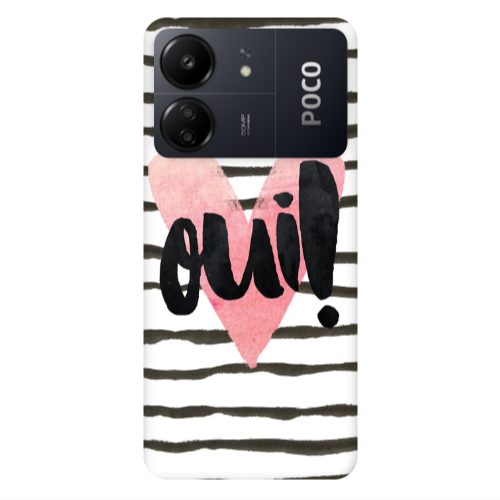 Xiaomi Poco C65 Girl boss qoui Transparent Silicone TPU Θήκη