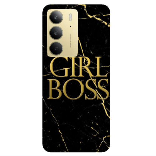 Realme C 75 Girl boss marble Transparent Silicone TPU Θήκη