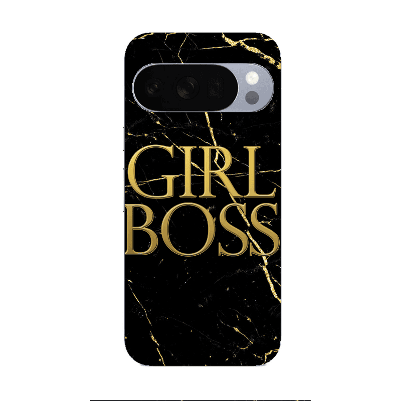 Google Pixel 10 Pro Girl boss marble Transparent Silicone TPU Θήκη