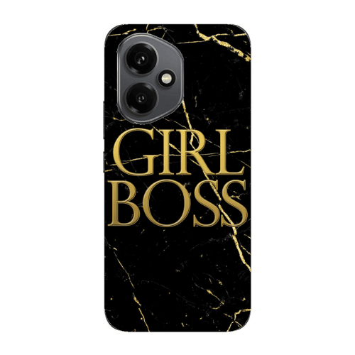 Honor Magic 400 Girl boss marble Transparent Silicone TPU Θήκη