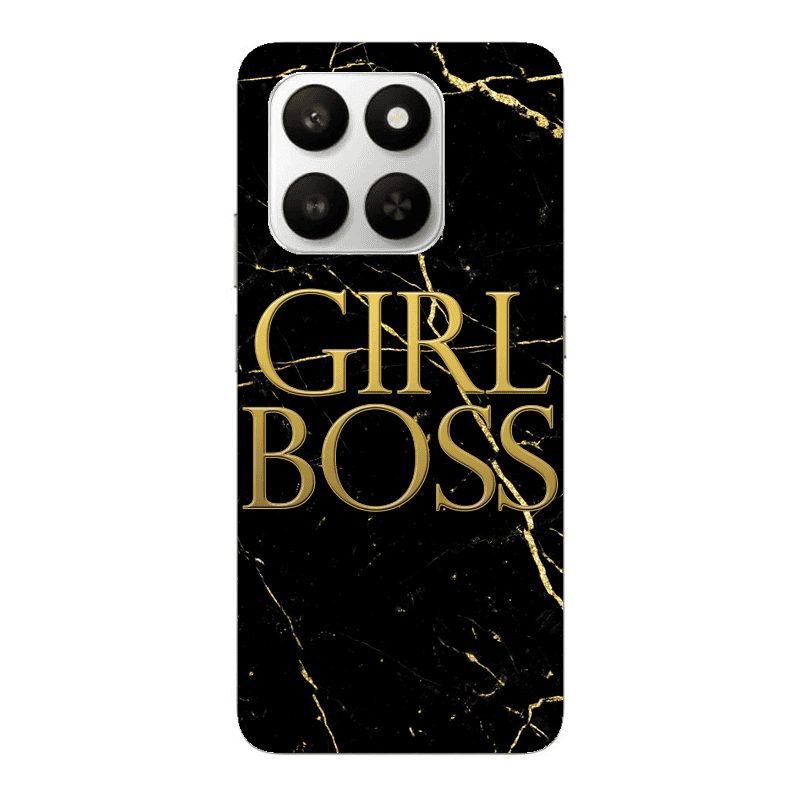 Honor Magic 400 Smart Girl boss marble Transparent Silicone TPU Θήκη