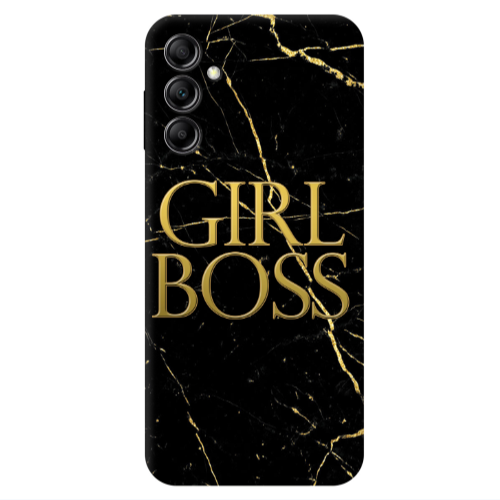 Samsung A24 Girl boss marble Transparent Silicone TPU Θήκη