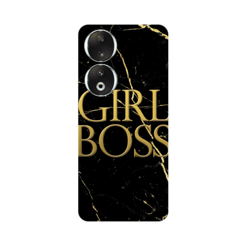Honor 90 5G Girl boss marble Transparent Silicone TPU Θήκη