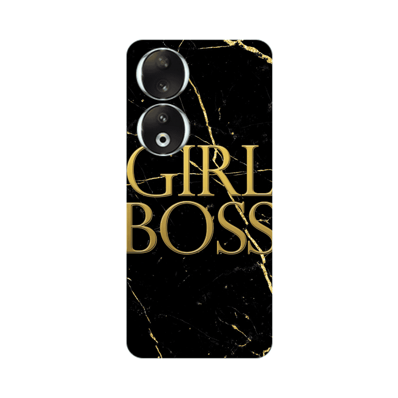 Honor 90 5G Girl boss marble Transparent Silicone TPU Θήκη