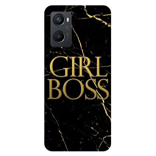 Oppo A 96 Girl boss marble Transparent Silicone TPU Θήκη
