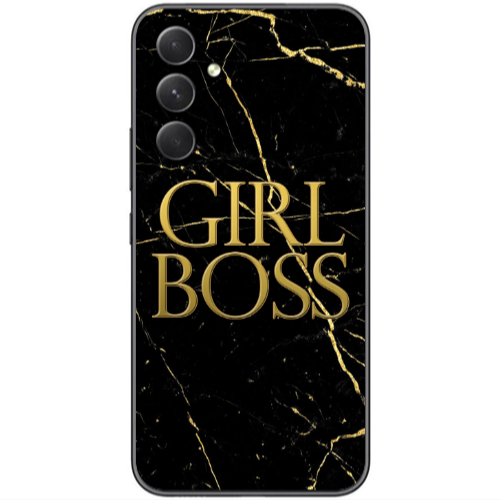 Samsung Galaxy A25 Girl boss marble Transparent Silicone TPU Θήκη