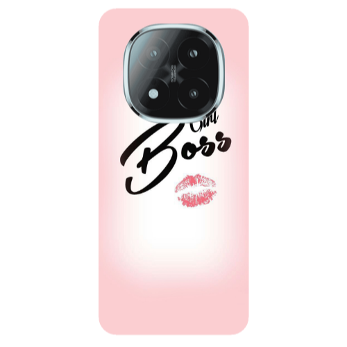 Xiaomi Redmi Note 14 Pro + 5g Girl boss kiss Transparent Silicone TPU Θήκη