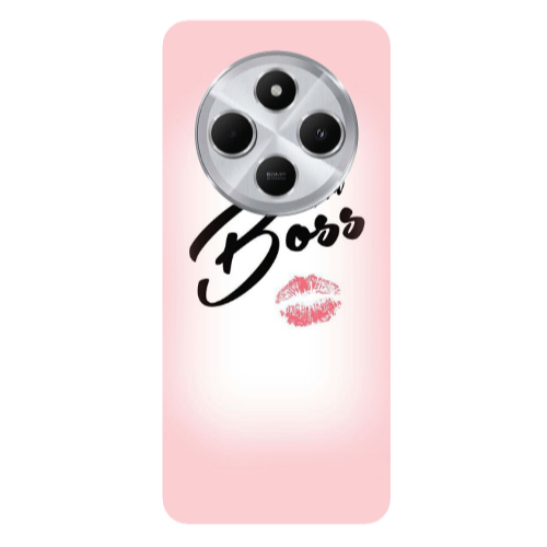 Xiaomi Redmi 14c Girl boss kiss Transparent Silicone TPU Θήκη