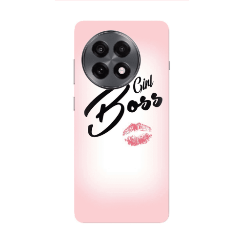 Oneplus 13 5G Girl boss kiss Transparent Silicone TPU Θήκη