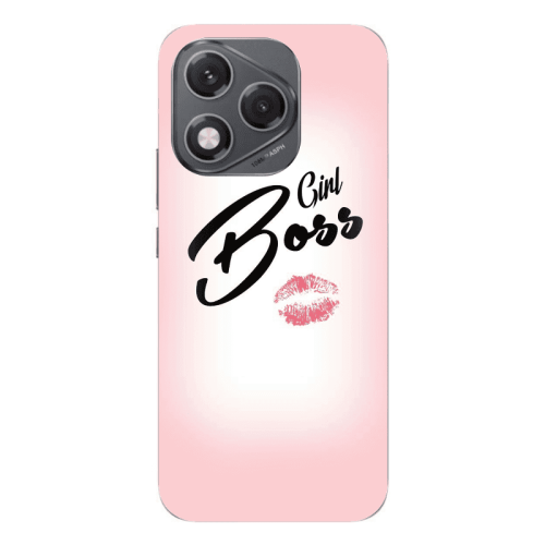 Honor 400 Lite Girl boss kiss Transparent Silicone TPU Θήκη