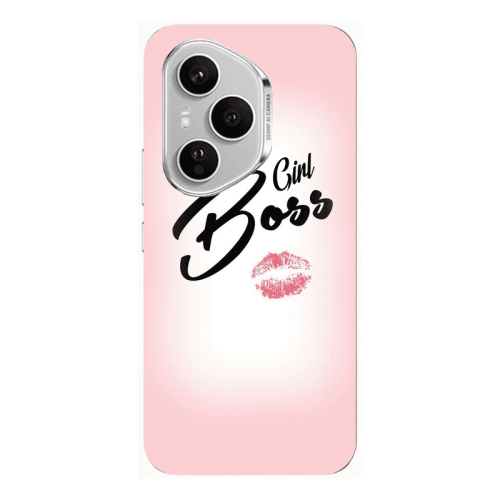 Honor Magic 400 Pro Girl boss kiss Transparent Silicone TPU Θήκη