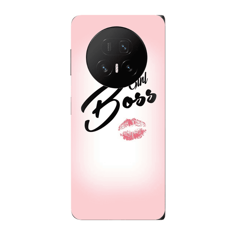 Honor Magic V5 Girl boss kiss Transparent Silicone TPU Θήκη