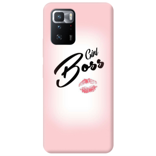 Xiaomi Poco X3 GT Girl boss kiss Transparent Silicone TPU Θήκη