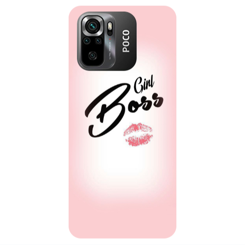 Xiaomi Poco M5 s Girl boss kiss Transparent Silicone TPU Θήκη