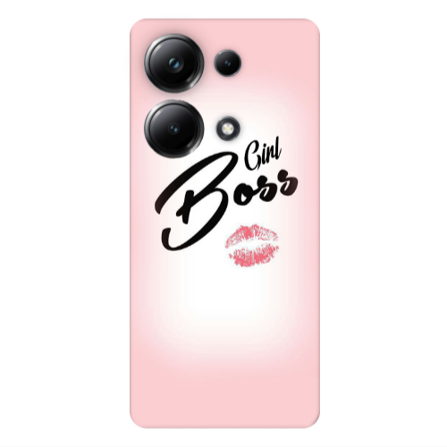 Xiaomi Poco M6 Pro 4G Girl boss kiss Transparent Silicone TPU Θήκη