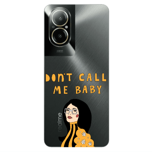 Realme C67 Call me baby Transparent Silicone TPU Θήκη