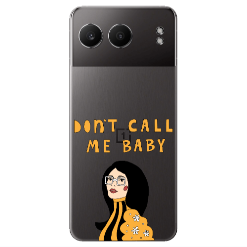 Oneplus Nord 4 Call me baby Transparent Silicone TPU Θήκη