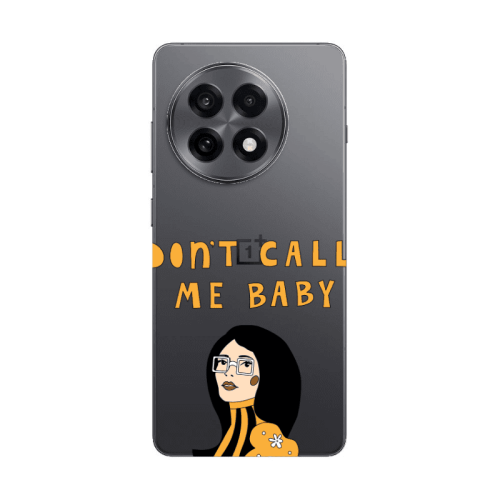 Oneplus 13 5G Call me baby Transparent Silicone TPU Θήκη