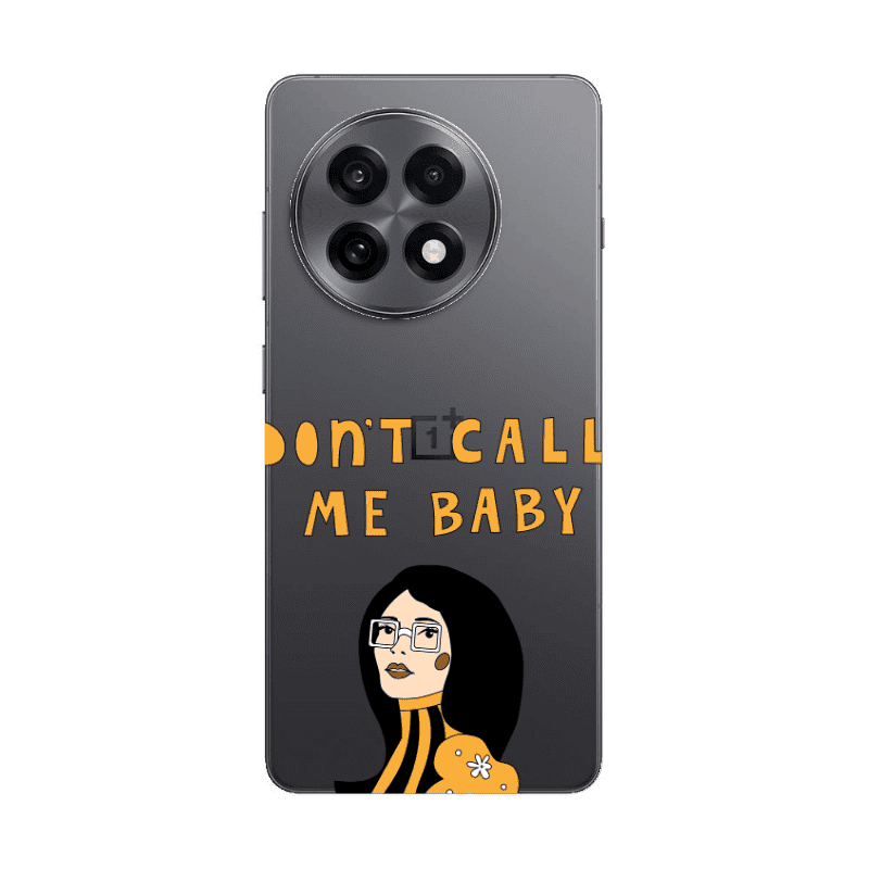 Oneplus 13 5G Call me baby Transparent Silicone TPU Θήκη