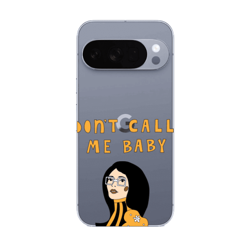 Google Pixel 10 Pro Call me baby Transparent Silicone TPU Θήκη