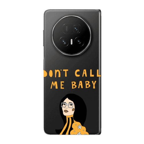 Honor Magic V5 Call me baby Transparent Silicone TPU Θήκη