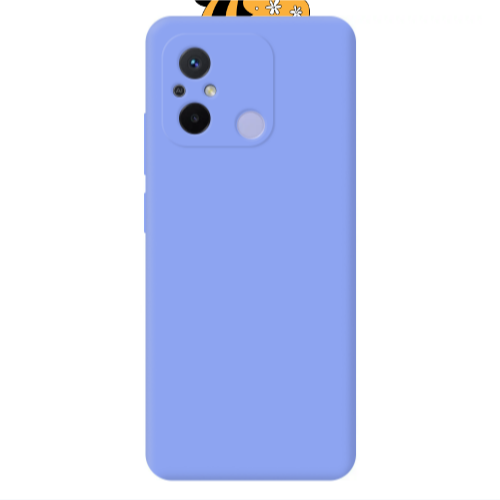 Xiaomi Redmi 12C Call me baby Light Purple Colored Silicone TPU Θήκη