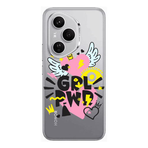 Honor Magic 400 Pro Grl Pwr Transparent Silicone TPU Θήκη