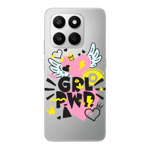 Honor Magic 400 Smart Grl Pwr Transparent Silicone TPU Θήκη