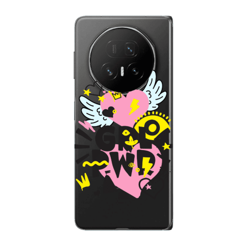 Honor Magic V5 Grl Pwr Transparent Silicone TPU Θήκη