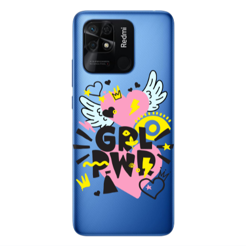 Xiaomi Poco C40 Grl Pwr Transparent Silicone TPU Θήκη