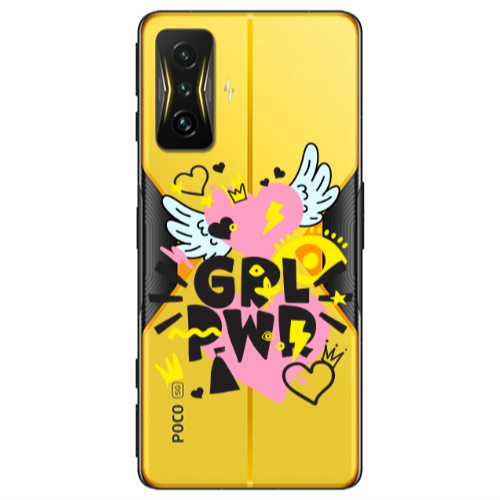 Xiaomi Poco F4 Gt Grl Pwr Transparent Silicone TPU Θήκη