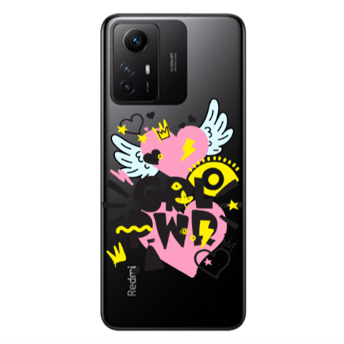 Xiaomi Redmi Note 12s Grl Pwr Transparent Silicone TPU Θήκη
