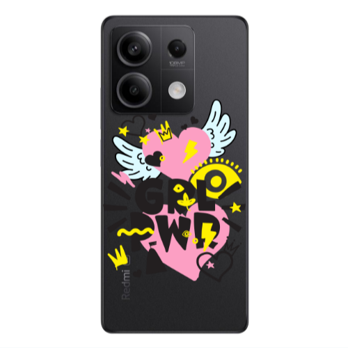 Xiaomi Redmi Note 13Pro 5G Grl Pwr Transparent Silicone TPU Θήκη