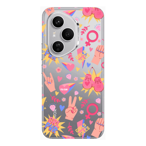 Honor Magic 400 Pro Grl Pwr 2 Transparent Silicone TPU Θήκη