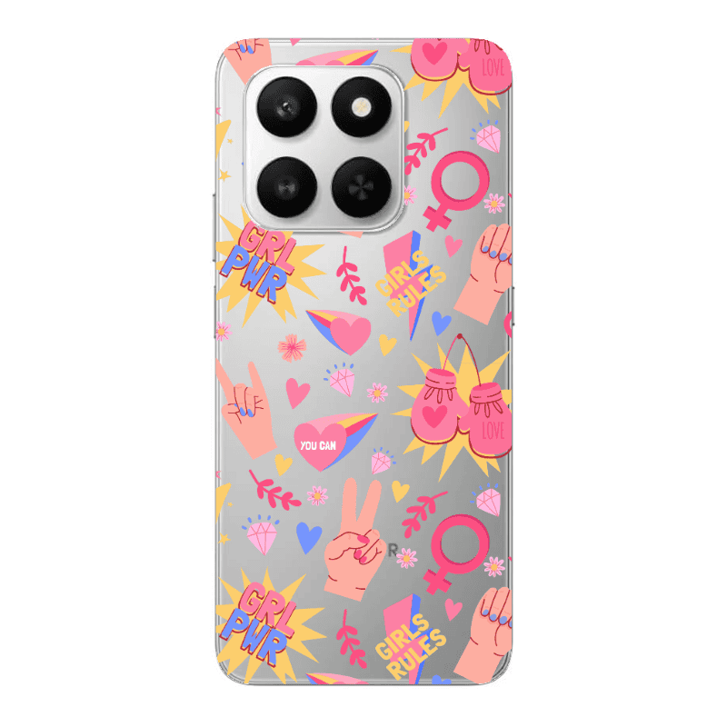 Honor Magic 400 Smart Grl Pwr 2 Transparent Silicone TPU Θήκη
