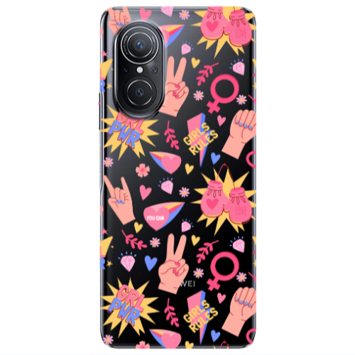 Huawei Nova 9 SE Grl Pwr 2 Transparent Silicone TPU Θήκη