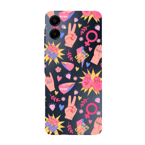 Samsung A06 Grl Pwr 2 Transparent Silicone TPU Θήκη