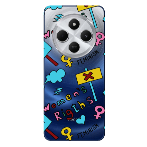 Xiaomi Redmi 14c Feminism Transparent Silicone TPU Θήκη