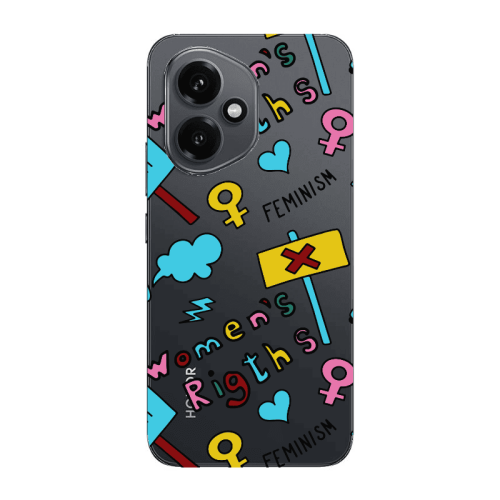 Honor Magic 400 Feminism Transparent Silicone TPU Θήκη