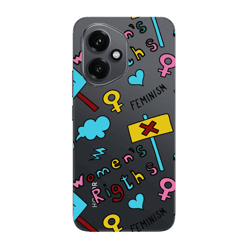 Honor Magic 400 Feminism Transparent Silicone TPU Θήκη