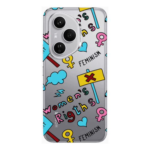 Honor Magic 400 Pro Feminism Transparent Silicone TPU Θήκη